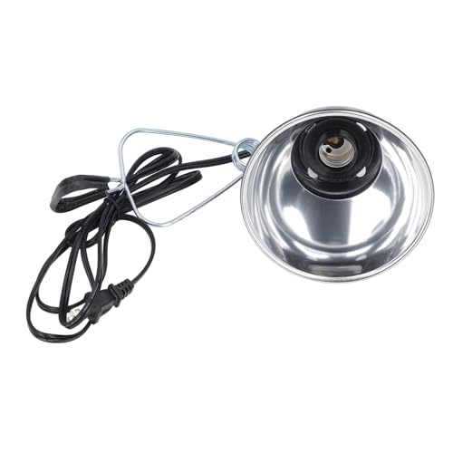 250W アルミニウム爬虫類照明器具ディープドームヒートランプ E26 UVA UVB 電球用 360° 回転 US プラグ 110V