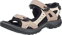 Ecco Women's Yucatan Offroad Sandal, Atmosphere/Ice Black, EU 37/US 6-6.5