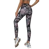 【Diseño de levantamiento de glúteos sexy:】 Leggings deportivos de cintura alta para mujeres que realzan su silueta sin esfuerzo, dando a sus glúteos un aspecto natural y redondo. No ruedes, muestra tu forma de S perfectamente.