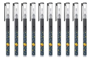 Image of MSGH Figo Moow Liquid Roller Pen (BLACK PEN(PACK OF 10))