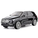 WAKAKAC Compatible for 1/24 Alloy Die-cast GLE 350 Toy Car with Sound and Light Pull Back Collection Model Car for Kids Gift (Black)