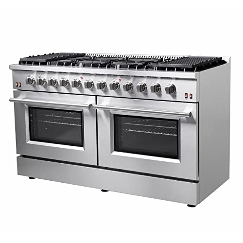 Forno FFSGS6244-60 Galiano 60 Inch Inch All Gas Double Oven Freestanding Range thumb #7