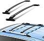 KYX Roof Rack Cross Bars for 2016-2019 Explorer, Aviation Aluminum Crossbars Matte Black for Bike Luggage Rack Kayak Snowboard