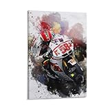 frasi moto simoncelli Tela moderna di alta qualità: il prodotto è realizzato in tela di alta qualità, stampato con inchiostro ecologico di alta qualità ad alta definizione, ed è efficacemente impermeabile, resistente ai raggi UV e allo sbiadimento. Tela stampata ad alta risoluzione utilizzando la più recente e avanzata tecnologia di colore, che è durevole, mantiene il colore in modo permanente, non sbiadisce e non si rompe.