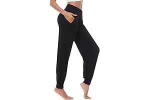Time To Blossom in Our AvaCostume Women's Loose Workout Yoga Pants with Pockets