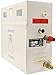 Steam Generator, 3KW/4KW/6KW/7KW/8KW/9KW/15KW 220V-240V Steam Showers Sauna Steam Generator with Programmable Controller for Home SPA Bathroom Hotel Shower Steam (ST30: 3KW, 220V, 176ft3) (220V 4.5KW)