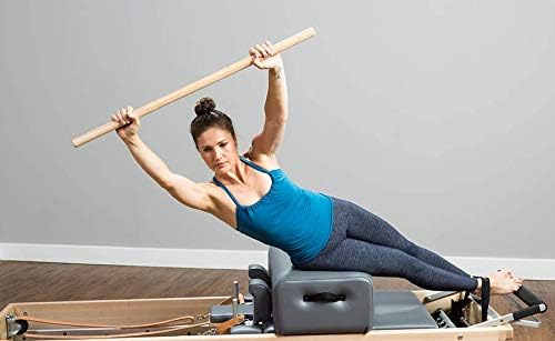 Miniatura 2 de balanced body Varilla de arce para equipo de pilates, barra de ejercicio, equipo de ejercicio de pilates para el hogar o estudio (36 pulgadas (35.8