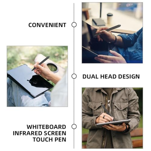 Lápiz digital para pantalla táctil y pizarra interactiva resistente con doble punta (3 piezas) 3