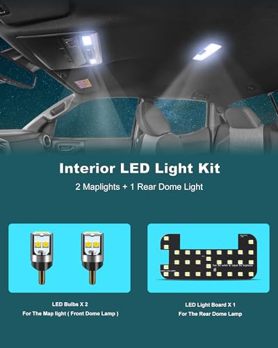 Kit de luces LED para Toyota Tacoma 2da Gen interior miniatura 2