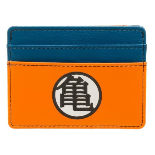 Image of Dragon Ball Z Wallet Card Holder Orang Logo Nue Official Anime