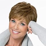 capas corte de pelo mujer Material del pelo: pelo sintético resistente al calor de la mejor calidad, cómodo, suave al tacto y fácil de mantener.