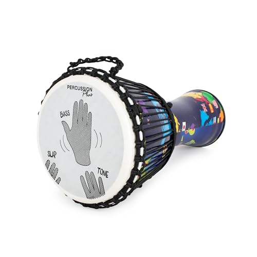 Djembé en corde Percussion Plus Slap 30cm pour percussionniste - 3