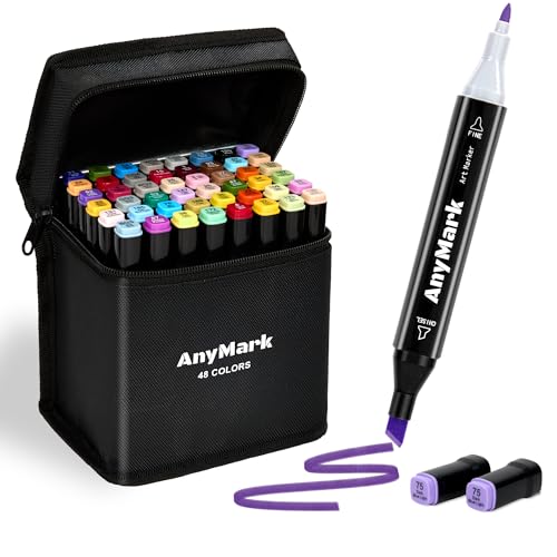 AnyMark Alcohol Markers Black Penholder