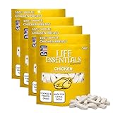 Life Essentials by Cat-Man-Doo | Chicken - 4 Pack of 5oz. Bags | Freeze Dried Chicken Cat & Dog Treats | Healthy, Single Ingredient, Training Treats, High Protein