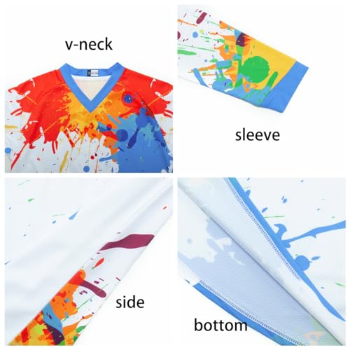 Camiseta feminina de mountain bike para motocicleta, motocross, BMX, Moto Mx, equitação e treino off