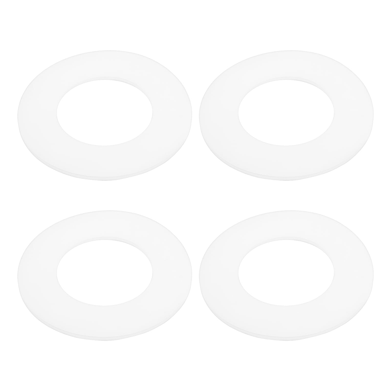 eMagTech 4pcs Flush Valve Base Sealing Washer 816.179.00.1 Compatible with Geberit Siphon Drain Valves 58x32mm