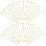 PRETYZOOM 木製ランタンスティック 50個入り 提灯ポール 手持ち提灯用 ランタンハンドル ホリデー装飾向け 軽量持ち運び可能