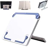 Lemical Desktop Sturdy Bookstand for Textbooks, Laptops, Reading Portable Folding Multipurpose Book