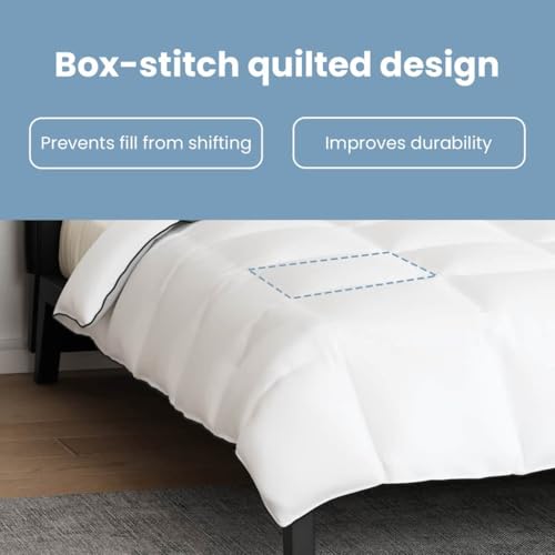 Vidaxl Duvet Invernale Con Cuscino 3 Pcs Bianco Piuma D'anatra - 6