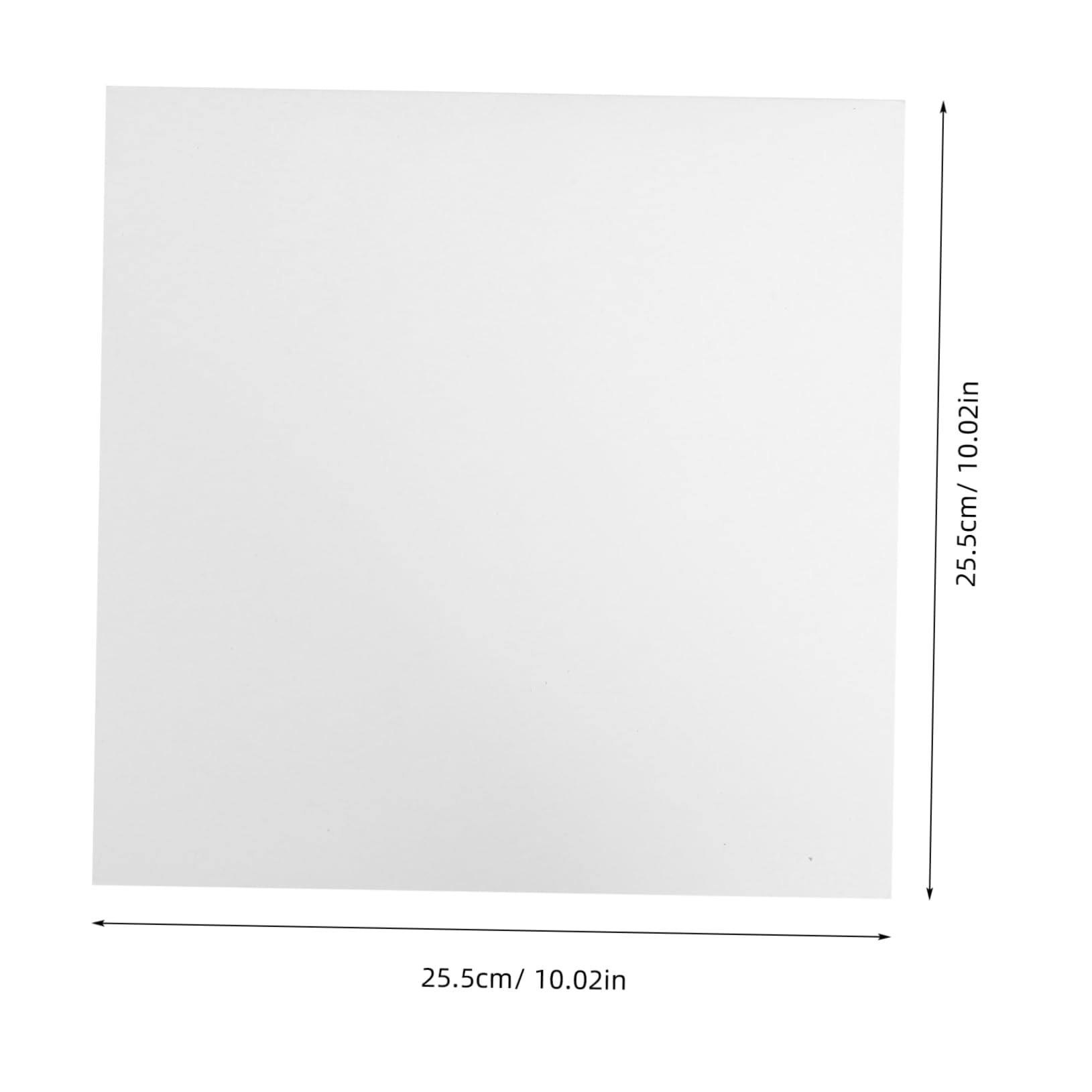 STOBAZA 10pcs White Cake Board Square Base Plates for Mousse Desserts Sturdy and Safe Cardboard Cake Accessories for Baking and Presentation