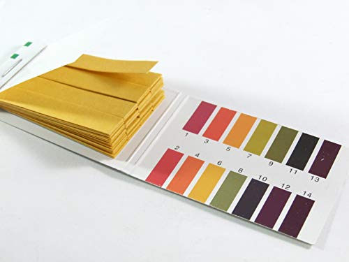 Indicadoras de pH 1 – 14 – 100 tiras de papel tornasol para cerveza, vino, sidra, queso, leche, orina, saliva – Fabricado en Europa