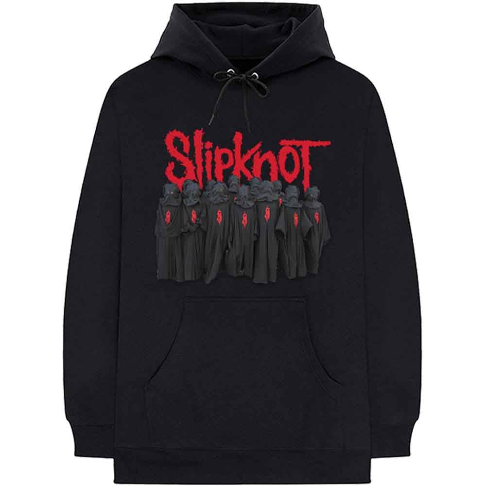 SLIPKNOT UNISEX PULLOVER HOODIE: CHOIR Red, Black