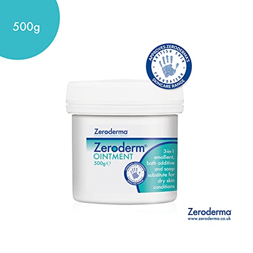 Zeroderma Zeroderm Ointment 500g 3In1 Emollient, Bath Additive and