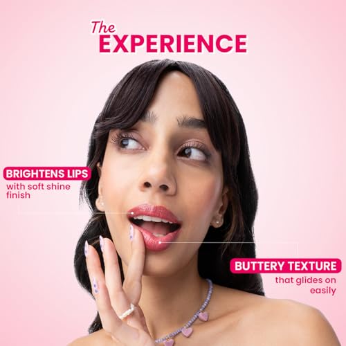 Image of Dot & Key Meltie Lip Balm SPF 50+ In-Vivo Tested With 2% Kojic & Vitamin C | Hydrates Dry, Chapped Lips, Lightens Pigmentation, Brightens Lips | With Shea & Mango Butters, Peptide Infused | Berry Crumble | 4g