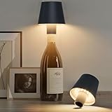 【Weihnachtsdeko + Kreatives Weihnachtsgeschenke】Die led flaschenlicht können für unterschiedliche Dekorationen auf verschiedenen Flaschen montiert werden. Platzieren Sie es als Weihnachtsdekorationslicht auf dem Esstisch mit der Familie für ein überraschendes und beruhigendes Erlebnis. Praktikabilität, innovatives Design und schöne Verpackung machen diese Tischlampe zum perfekten Geschenk, bereit fürGeburtstagsgeschenk, Weihnachtsgeschenk, geschenke für männer und geschenke für frauen.