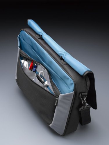 Case Logic VNM-217 17-Inch Laptop Messenger Bag (Black) - Thumbnail 4