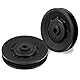 Zepofit Gym 90mm Universallager Riemenscheibe Räder – Nylon-Seilrollen für Kabelzugmaschinen, Smith-Maschinen, Gewichtheben, Garagentore, Ersatzteil für Heimfitnessgeräte und Werkstatt