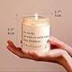 Giftasy Ruhestand Geschenk - Duftkerze mit Spruch, Rentner Rente Renteneintritt Geschenk Frau Männer