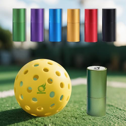 Personalized Pickleball Stamp Marker - 5 Ink Colors &...