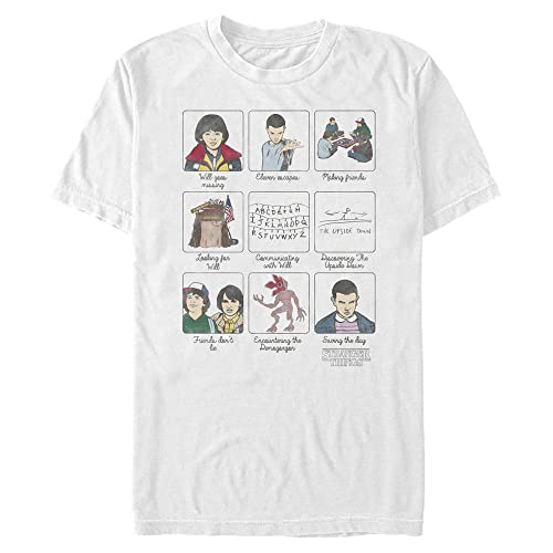 Stranger Things t-shirt Netflix homme idéal pour une soirée série vintage