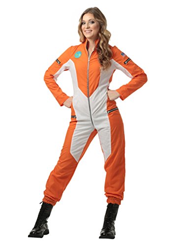 Women's Astronaut Jumpsuit Costume Medium #TOP23