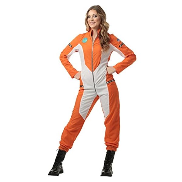 Fun Costumes Women's Astronaut Jumpsuit Small