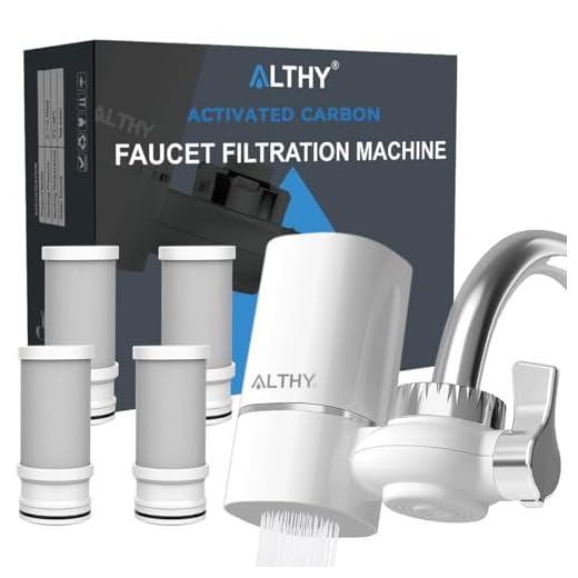 Filtro de torneira ALTHY T1 com 4 refis