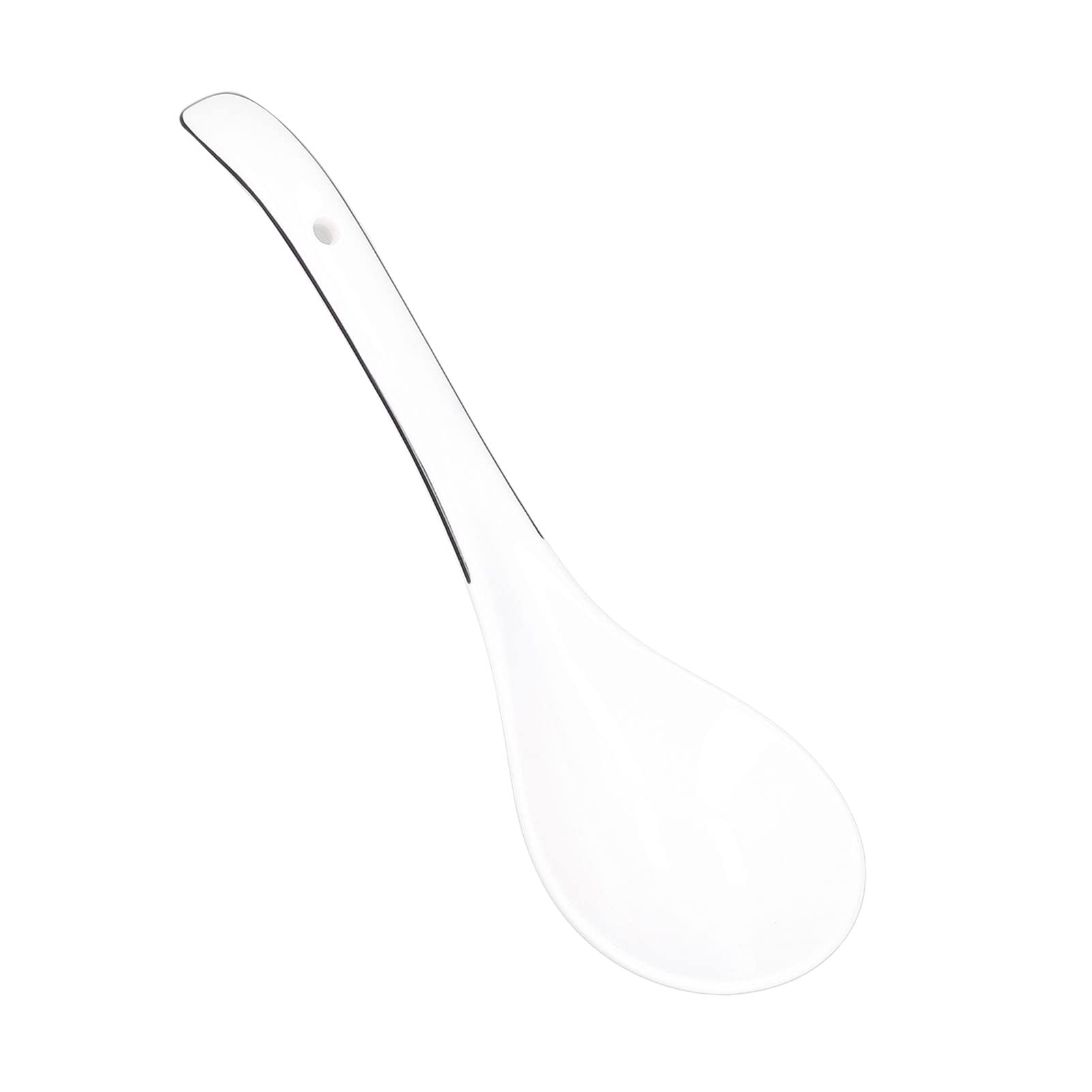 Porcelain Soup Ladle Grand Porcelain Soup Ladle Big Sized Fine China Serving Spoon Porcelain Utensil for Hearty Soups for Chili Stew Gravy Large Kitchen Ladles