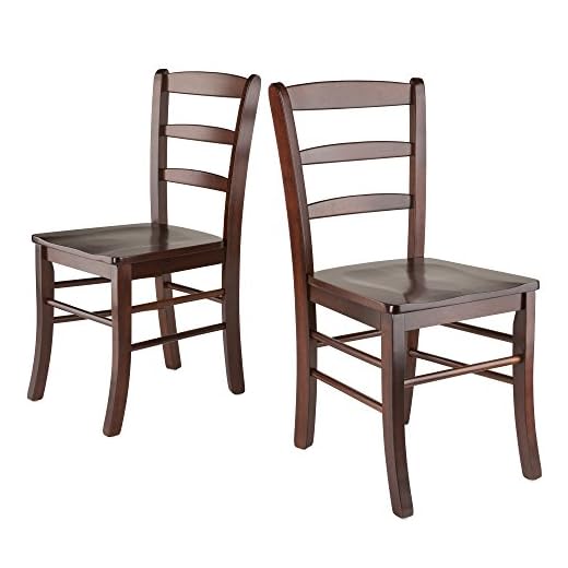 Winsome Benjamin Ladder Back Chair Set