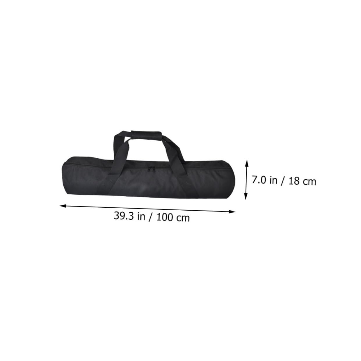 SHINEOFI Borsa Tracolla Regolabile e r Treppiede Fotografico per Nero Oxford Protezione Strato Interno in Spugna Trasporto Accessori Fotografici Outdoor