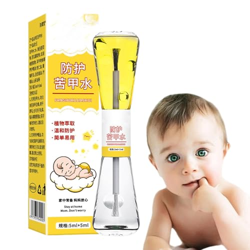 Esmalte de uñas amargo, esmalte de uñas amargo antimordeduras, esmalte de uñas amargo para niños que muerden las uñas, solución segura de sabor amargo, tapón de mordedura de uñas para prevenir