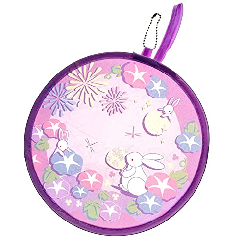 Mxy Foldable Fan Round Handheld Folding Fans Summer Festival Wedding Party Decor Home Personal Decoration #TOP2