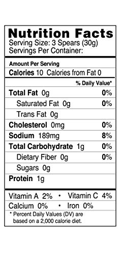 Foster's Pickled Asparagus Jalapeno, 16oz. (3 Pack) - Pickled Asparagus Spicy - Traditional Pickled Vegetables Recipe for 30 years - Pickled Asparagus Spears Gluten Free, Fat Free, Preservative Free