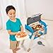 Melissa & Doug Deluxe Wooden Barbecue Grill, Smoker & Pizza Oven, Toy Food & Kids Play Kitchen Accessories, Preschool Learning Toys for Girls & Boys 3+ - FSC Certified