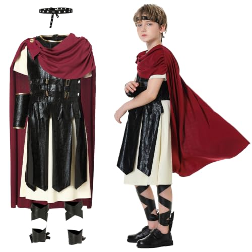 Disfraz Completo de Soldado Romano para Niños miniatura 1