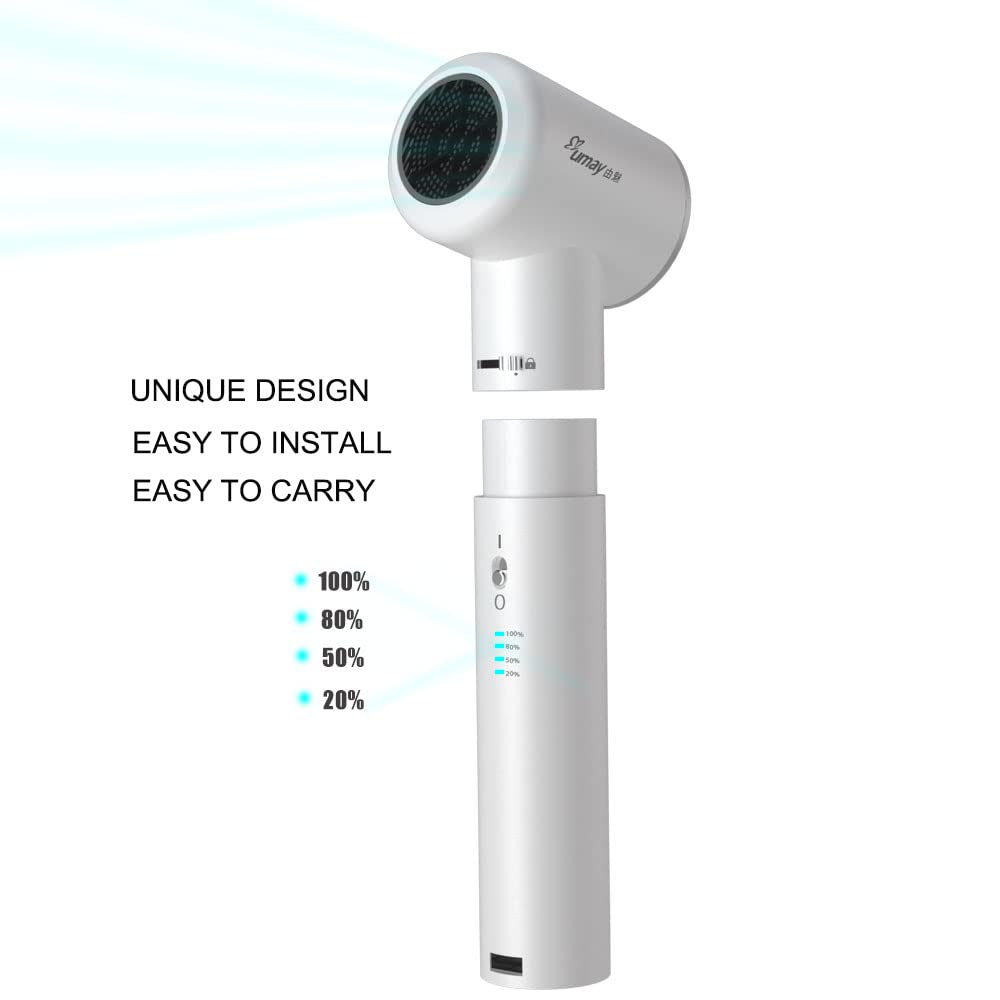 YA-MAN SPA Styler Blow Dry + Scalp Massage Essential Kit| Professional Hair Styling (White)