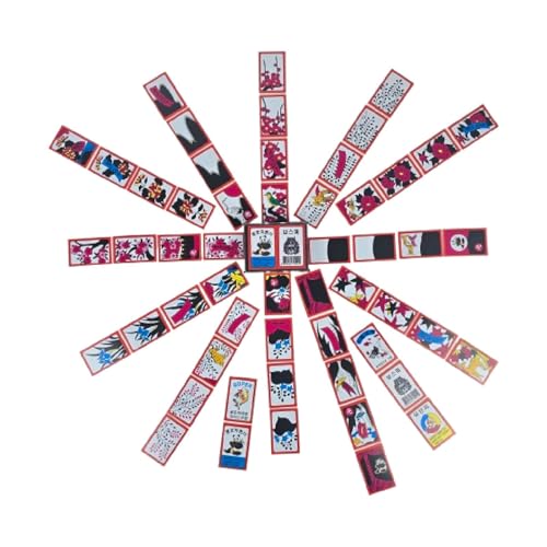 Hanafuda Cards, Korean Hwatu Cards, Go-Stop Card Game, 48-Card PVC Deck