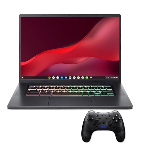 Acer Chromebook 516 GE Cloud Gaming Laptop | 16.0" WQXGA 2560x1600 100% sRGB 120Hz IPS | Intel Core i5-1240P | 16GB LPDDR4X | 256GB Gen 4 SSD | Wi-Fi 6E | RGB Backlit KB | Chrome OS | CBG516-1H-53TD