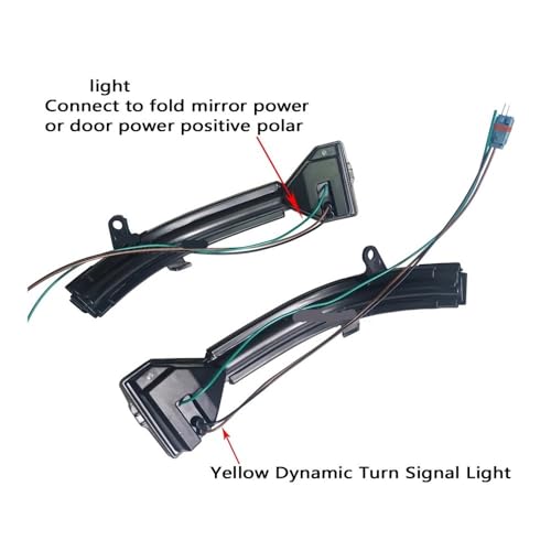 Luces señal giro secuenciales con parpadeo dinámico para BMW F10 F11 F07 F06 F12 7