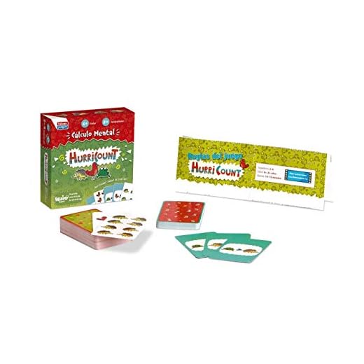 Falomir- Hurricount Juego De Mesa Educativo, Multicolor (30010)